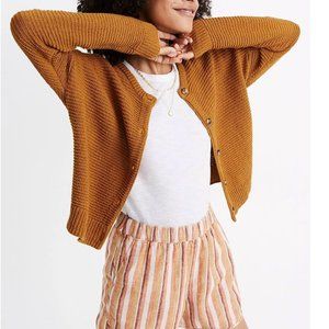 Madewell Button Sweater